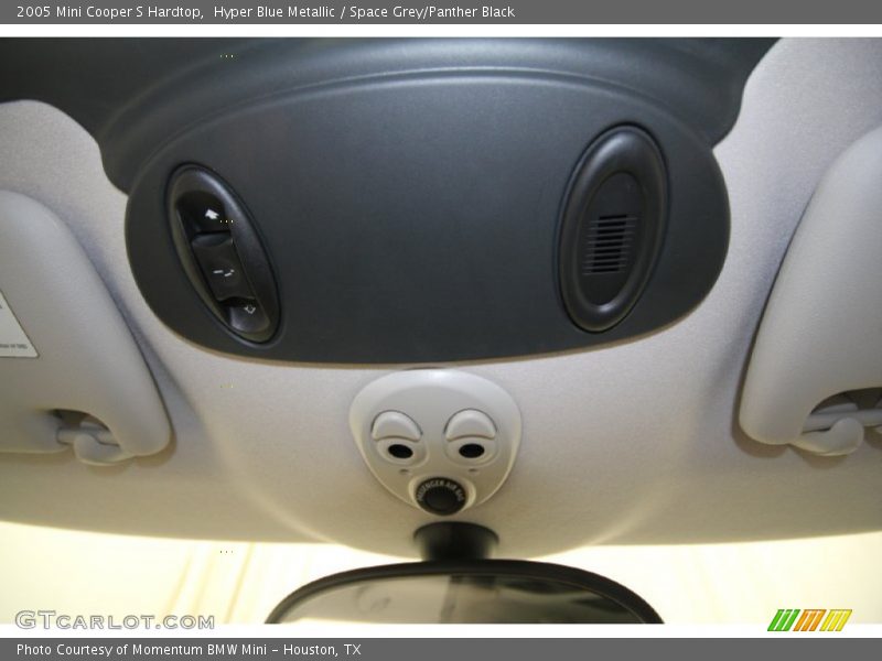 Hyper Blue Metallic / Space Grey/Panther Black 2005 Mini Cooper S Hardtop