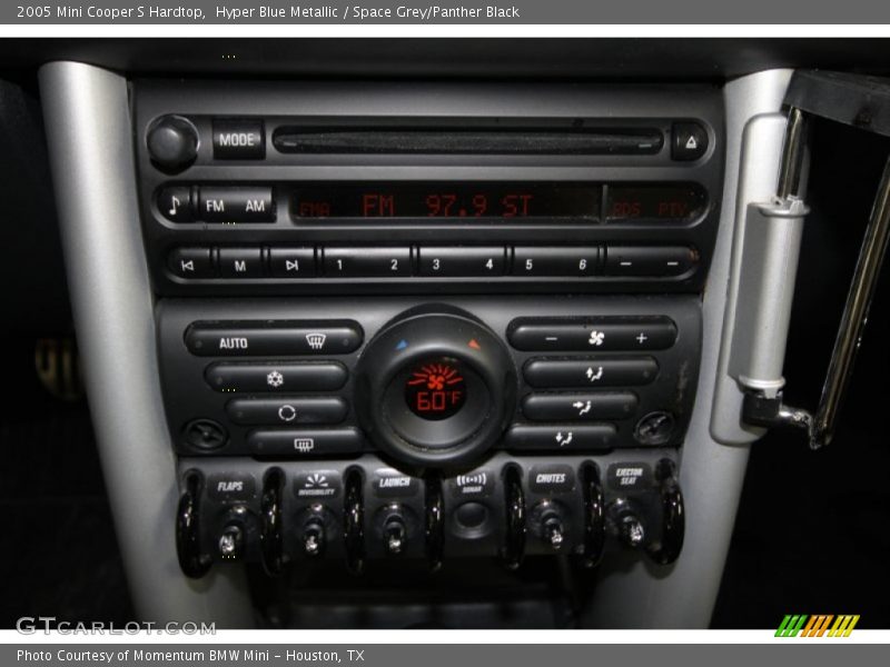 Hyper Blue Metallic / Space Grey/Panther Black 2005 Mini Cooper S Hardtop