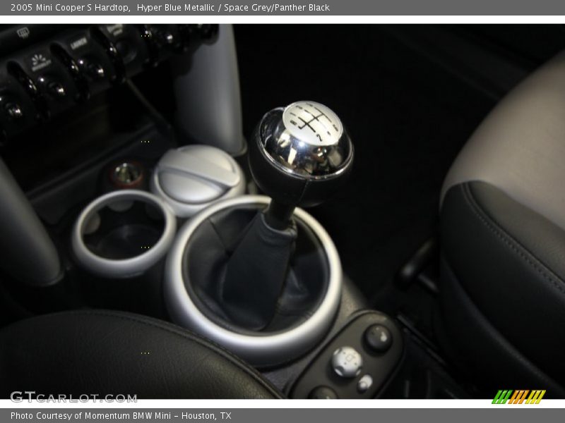 Hyper Blue Metallic / Space Grey/Panther Black 2005 Mini Cooper S Hardtop