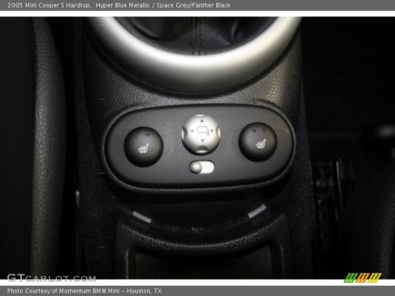 Hyper Blue Metallic / Space Grey/Panther Black 2005 Mini Cooper S Hardtop