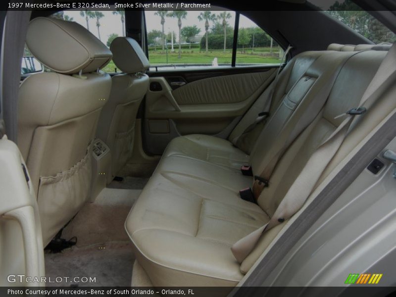 Smoke Silver Metallic / Parchment 1997 Mercedes-Benz E 320 Sedan