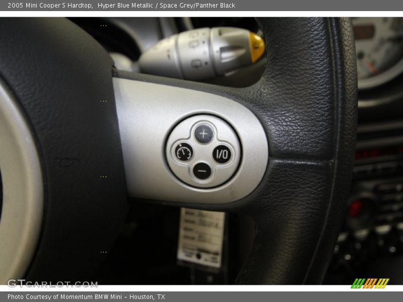 Hyper Blue Metallic / Space Grey/Panther Black 2005 Mini Cooper S Hardtop