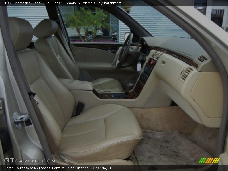 Smoke Silver Metallic / Parchment 1997 Mercedes-Benz E 320 Sedan