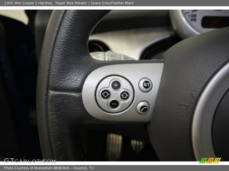 Hyper Blue Metallic / Space Grey/Panther Black 2005 Mini Cooper S Hardtop