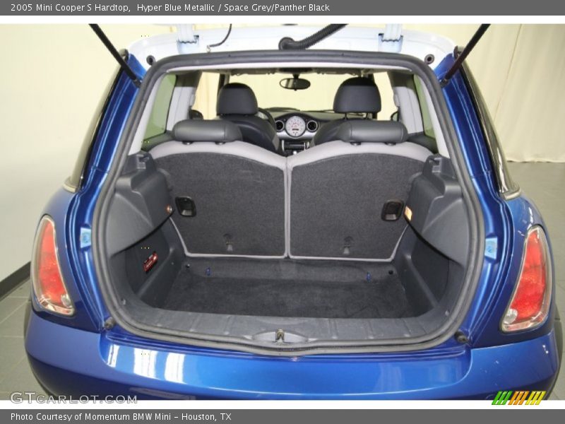 Hyper Blue Metallic / Space Grey/Panther Black 2005 Mini Cooper S Hardtop