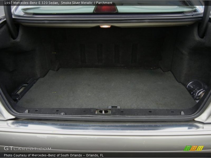 Smoke Silver Metallic / Parchment 1997 Mercedes-Benz E 320 Sedan