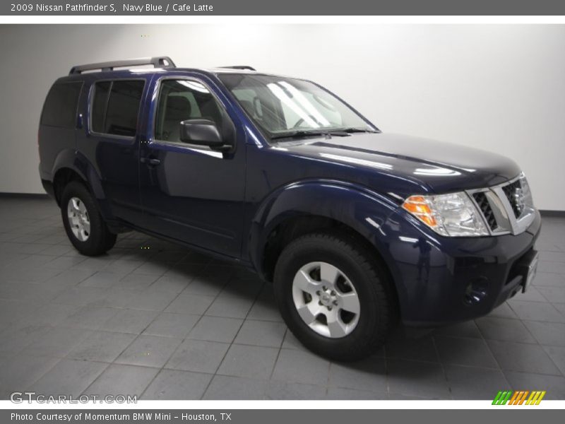 Navy Blue / Cafe Latte 2009 Nissan Pathfinder S