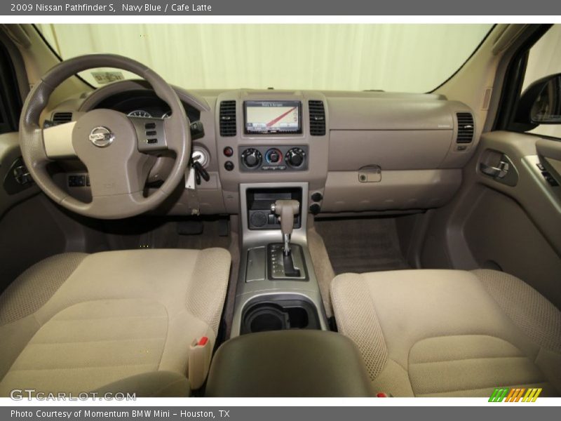 Navy Blue / Cafe Latte 2009 Nissan Pathfinder S