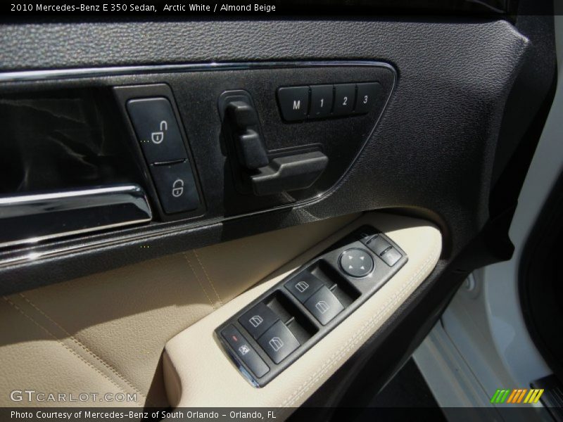 Arctic White / Almond Beige 2010 Mercedes-Benz E 350 Sedan