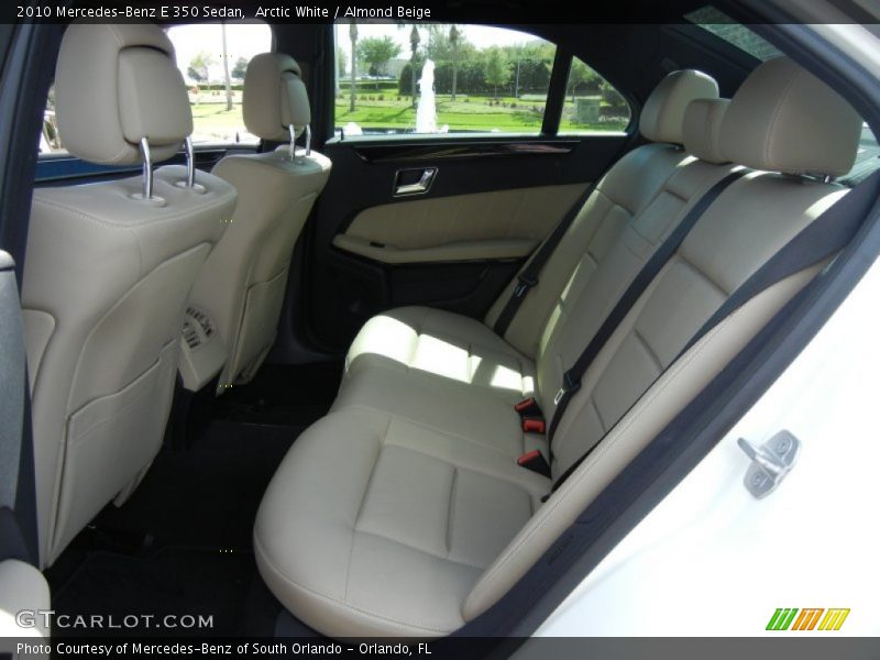 Arctic White / Almond Beige 2010 Mercedes-Benz E 350 Sedan