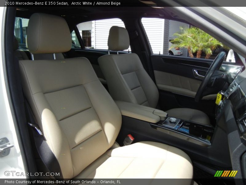 Arctic White / Almond Beige 2010 Mercedes-Benz E 350 Sedan