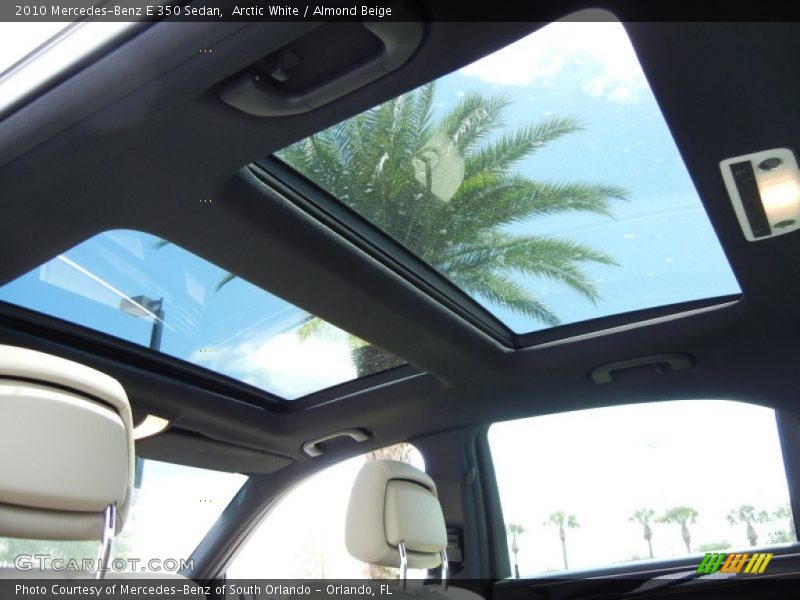 Arctic White / Almond Beige 2010 Mercedes-Benz E 350 Sedan
