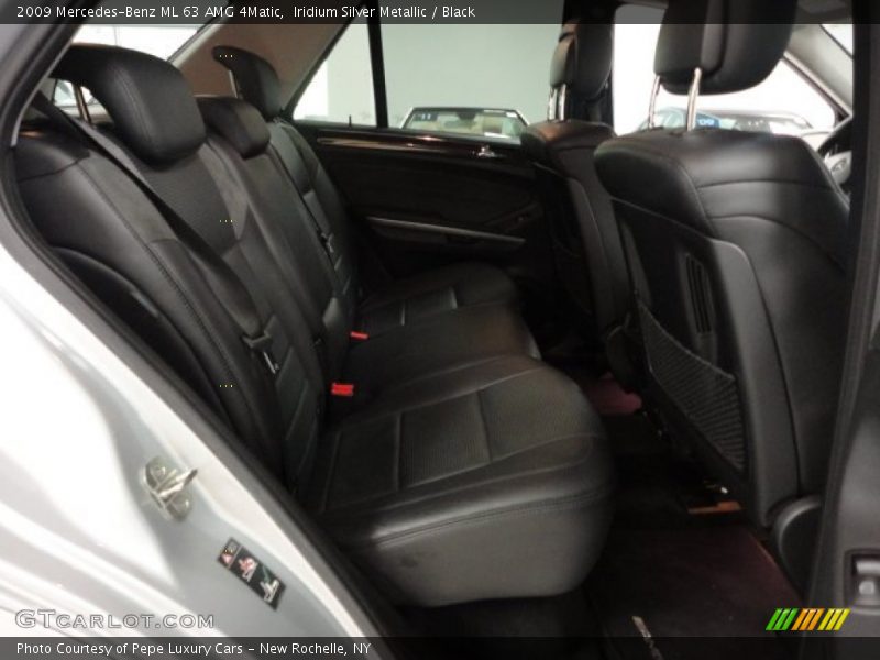 Iridium Silver Metallic / Black 2009 Mercedes-Benz ML 63 AMG 4Matic