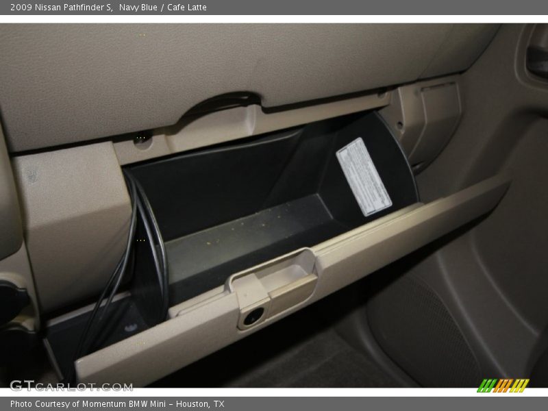 Navy Blue / Cafe Latte 2009 Nissan Pathfinder S