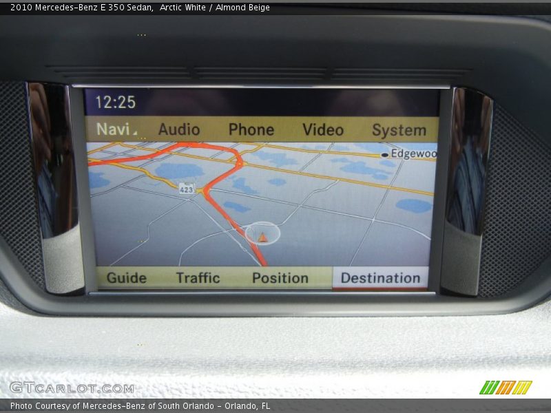 Arctic White / Almond Beige 2010 Mercedes-Benz E 350 Sedan