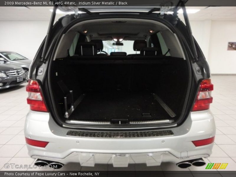 Iridium Silver Metallic / Black 2009 Mercedes-Benz ML 63 AMG 4Matic