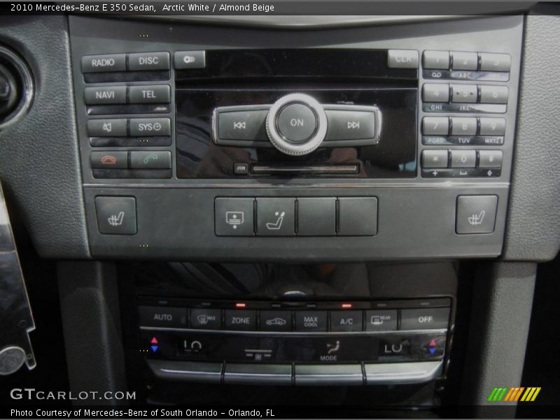 Arctic White / Almond Beige 2010 Mercedes-Benz E 350 Sedan