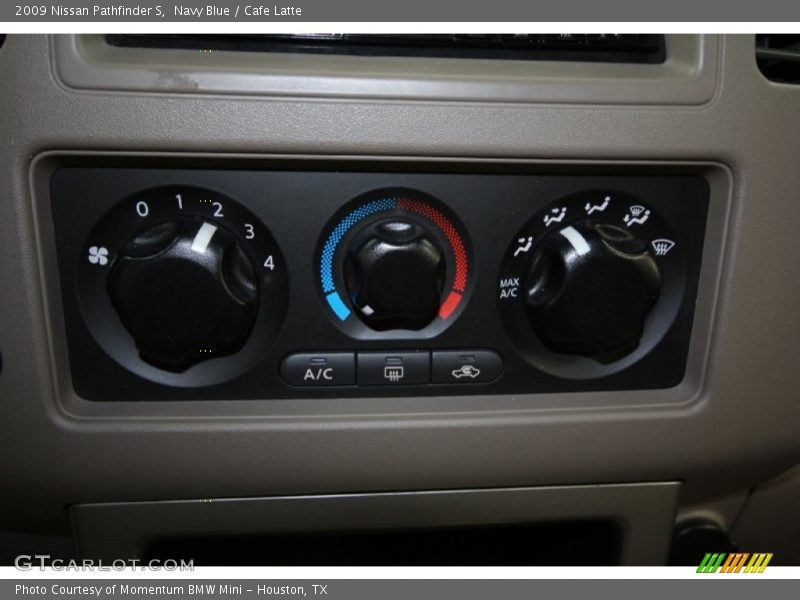 Navy Blue / Cafe Latte 2009 Nissan Pathfinder S