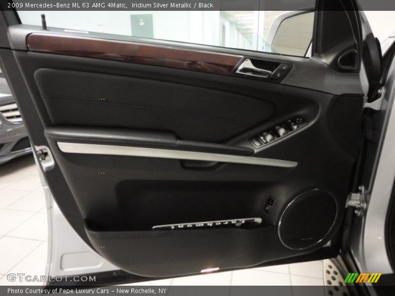Iridium Silver Metallic / Black 2009 Mercedes-Benz ML 63 AMG 4Matic
