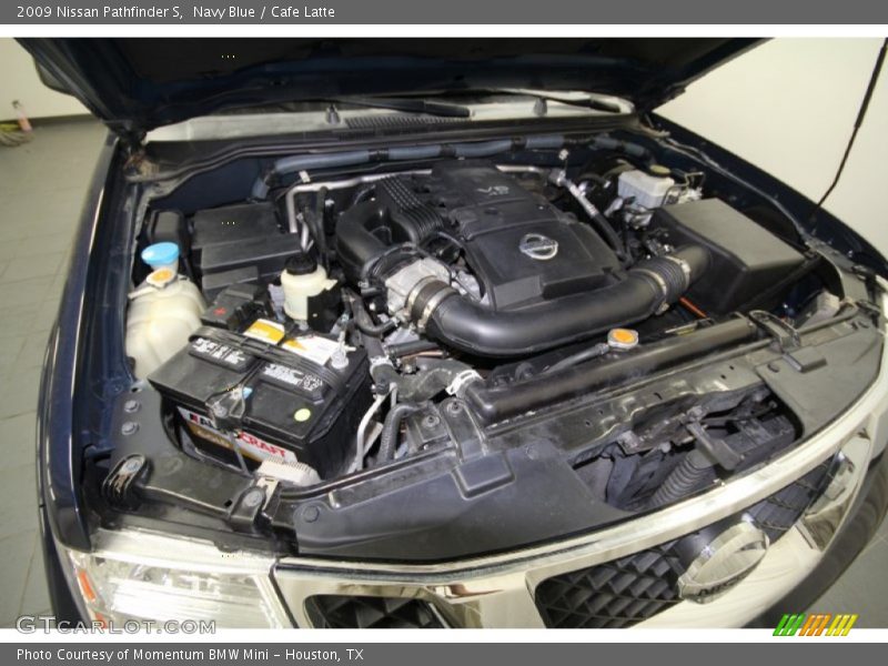 Navy Blue / Cafe Latte 2009 Nissan Pathfinder S