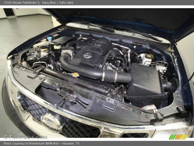 Navy Blue / Cafe Latte 2009 Nissan Pathfinder S
