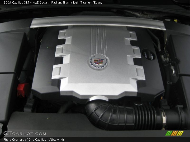Radiant Silver / Light Titanium/Ebony 2009 Cadillac CTS 4 AWD Sedan