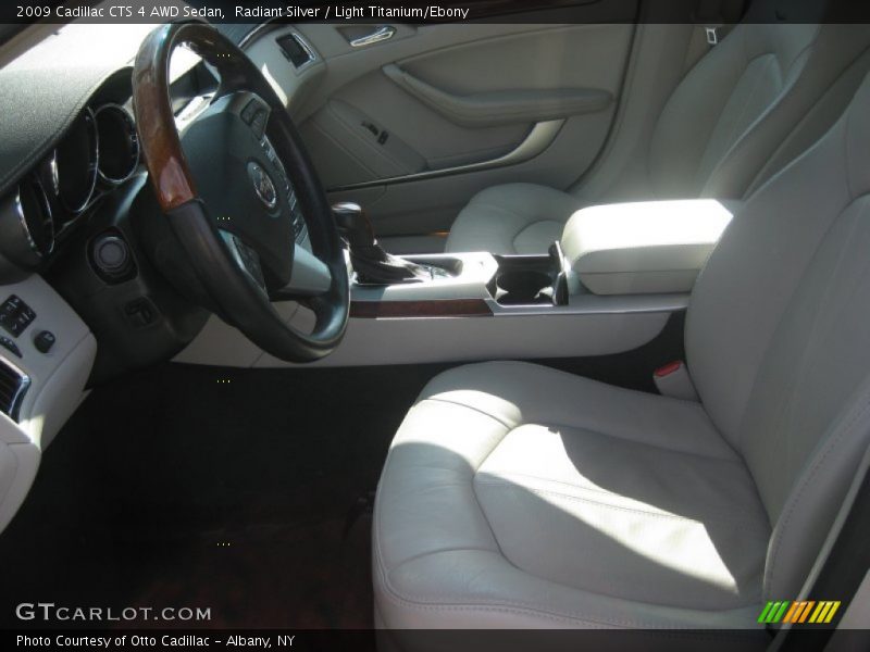 Radiant Silver / Light Titanium/Ebony 2009 Cadillac CTS 4 AWD Sedan
