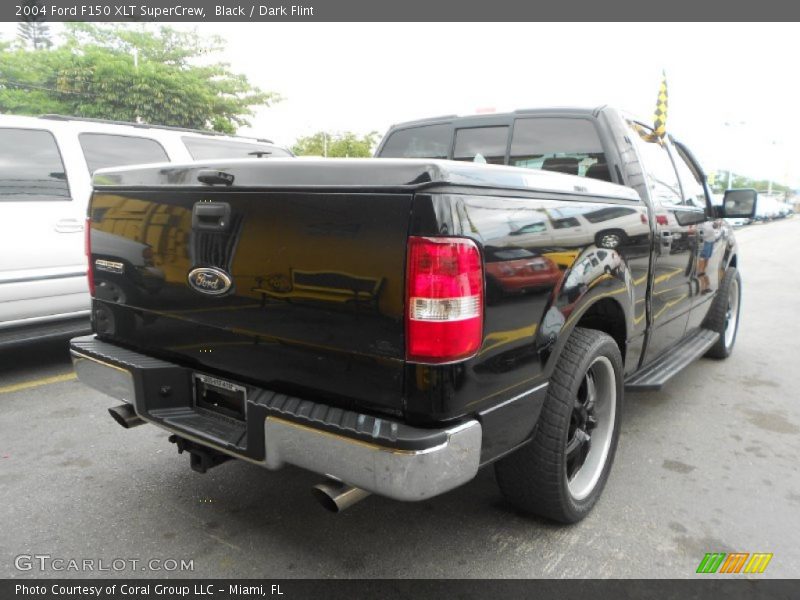 Black / Dark Flint 2004 Ford F150 XLT SuperCrew