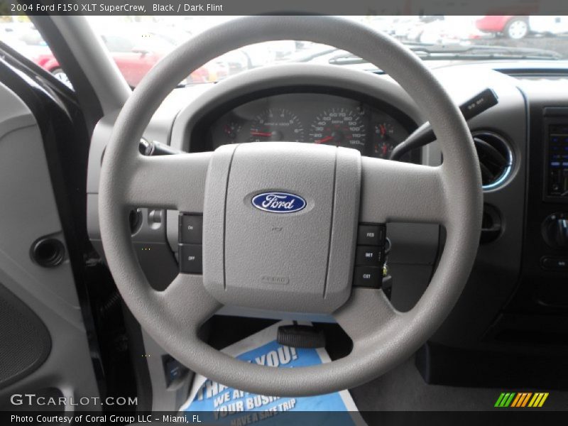 Black / Dark Flint 2004 Ford F150 XLT SuperCrew