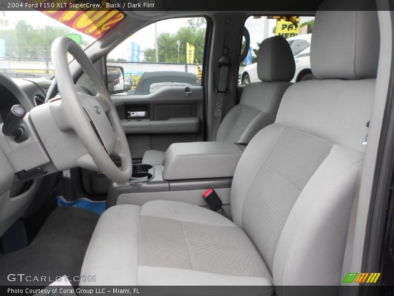 Black / Dark Flint 2004 Ford F150 XLT SuperCrew