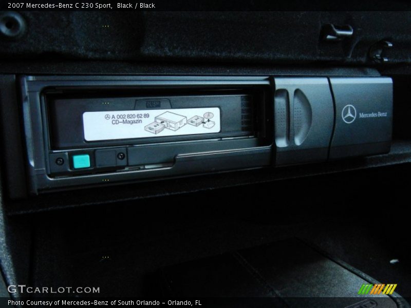 Black / Black 2007 Mercedes-Benz C 230 Sport