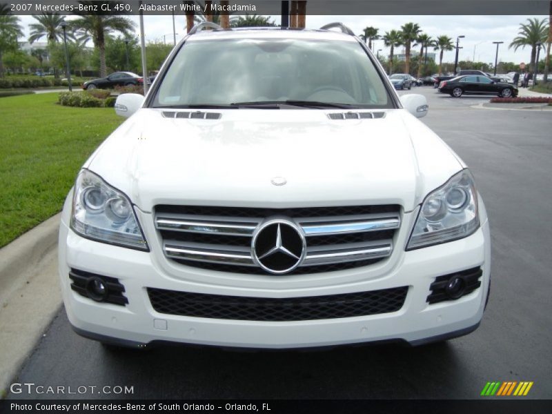Alabaster White / Macadamia 2007 Mercedes-Benz GL 450