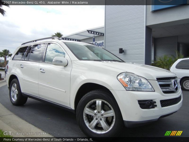 Alabaster White / Macadamia 2007 Mercedes-Benz GL 450
