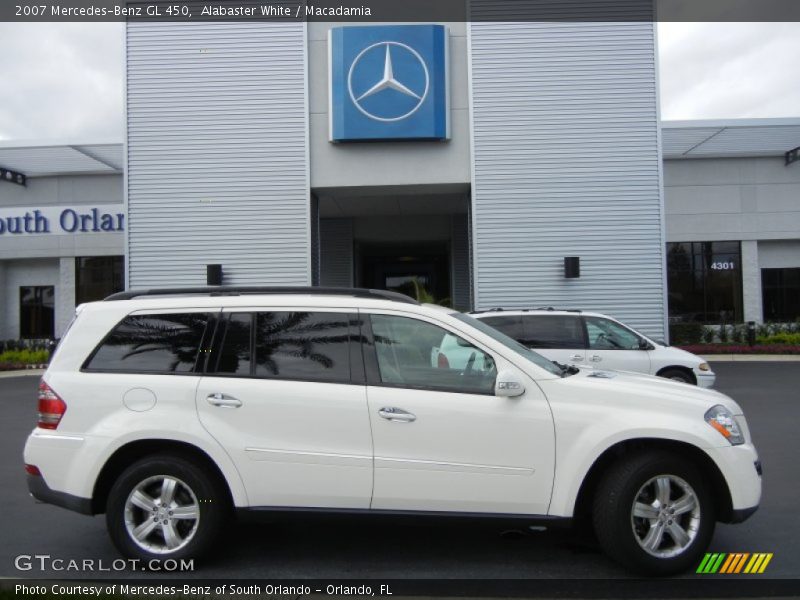 Alabaster White / Macadamia 2007 Mercedes-Benz GL 450