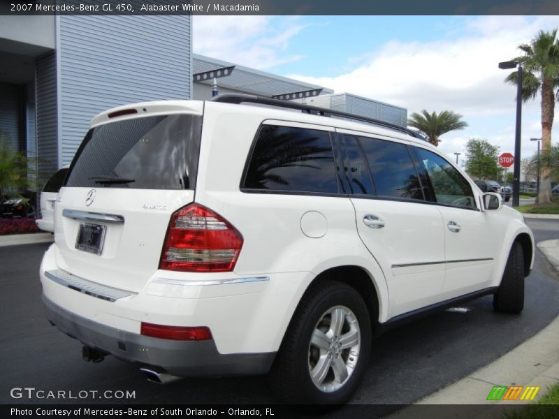 Alabaster White / Macadamia 2007 Mercedes-Benz GL 450