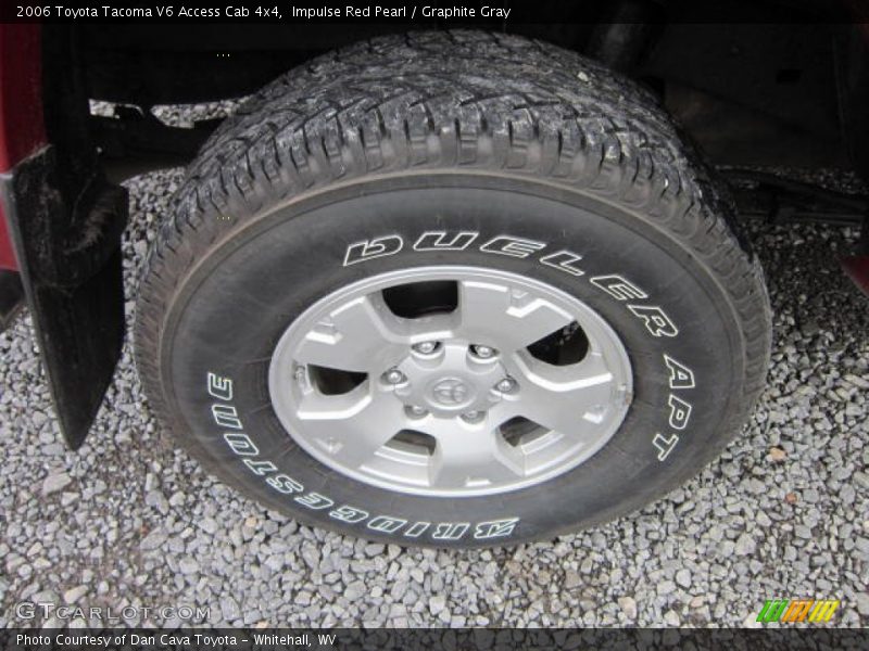 Impulse Red Pearl / Graphite Gray 2006 Toyota Tacoma V6 Access Cab 4x4