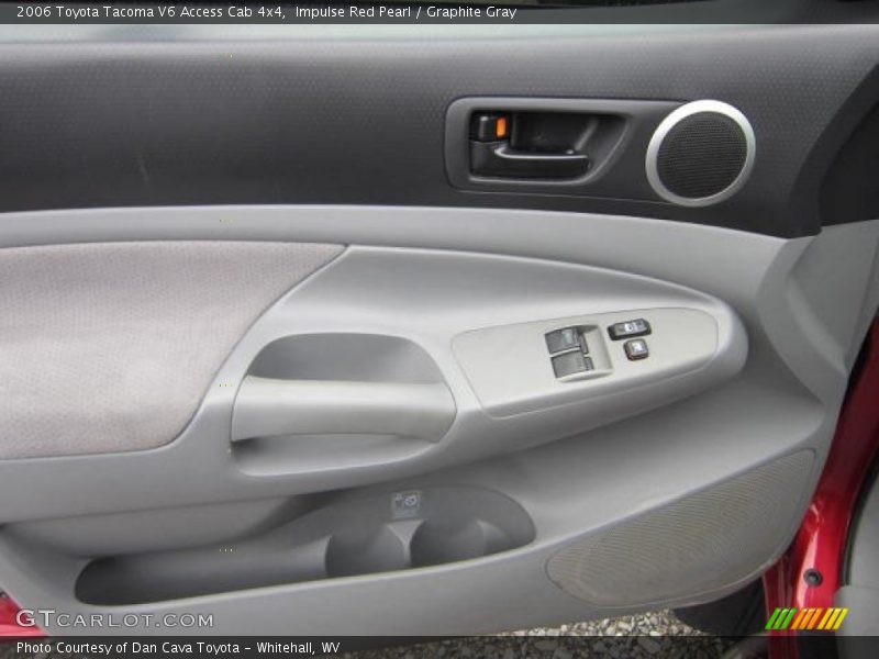 Impulse Red Pearl / Graphite Gray 2006 Toyota Tacoma V6 Access Cab 4x4