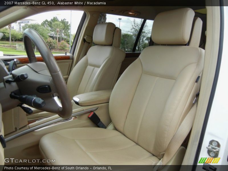 Alabaster White / Macadamia 2007 Mercedes-Benz GL 450