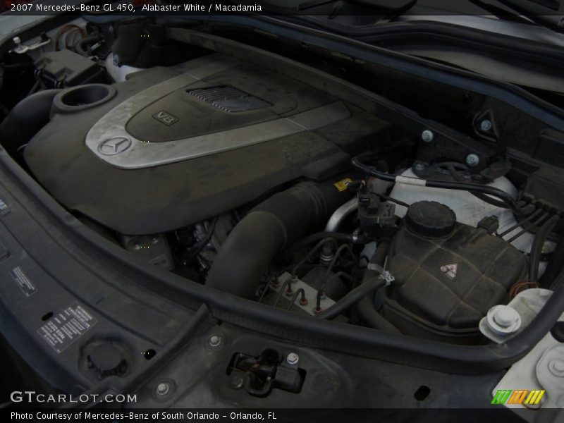 Alabaster White / Macadamia 2007 Mercedes-Benz GL 450