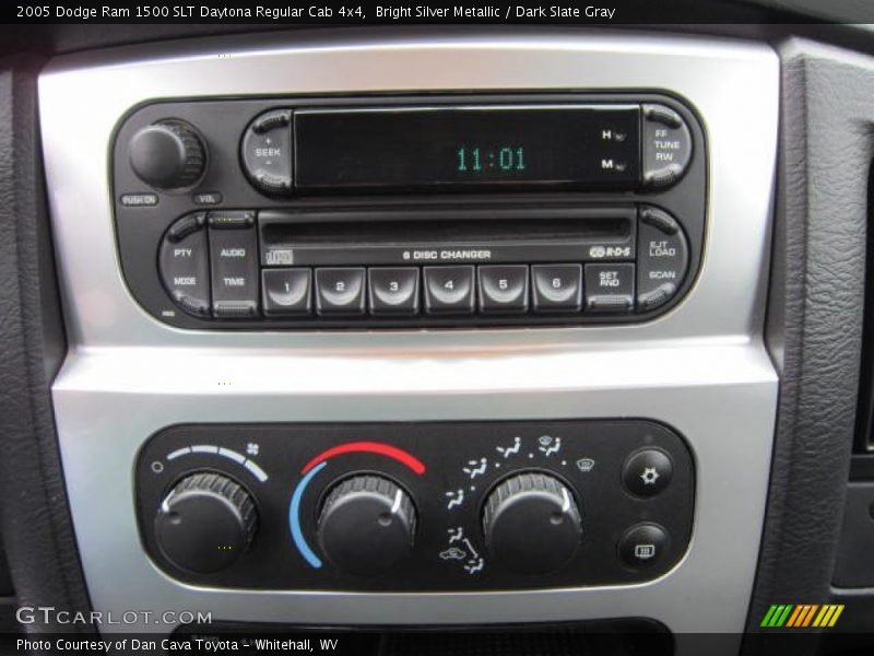 Controls of 2005 Ram 1500 SLT Daytona Regular Cab 4x4