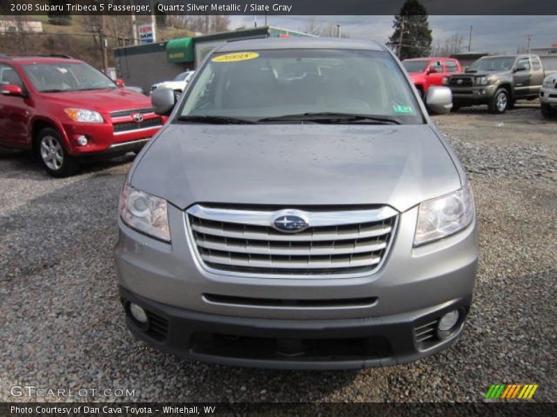 Quartz Silver Metallic / Slate Gray 2008 Subaru Tribeca 5 Passenger