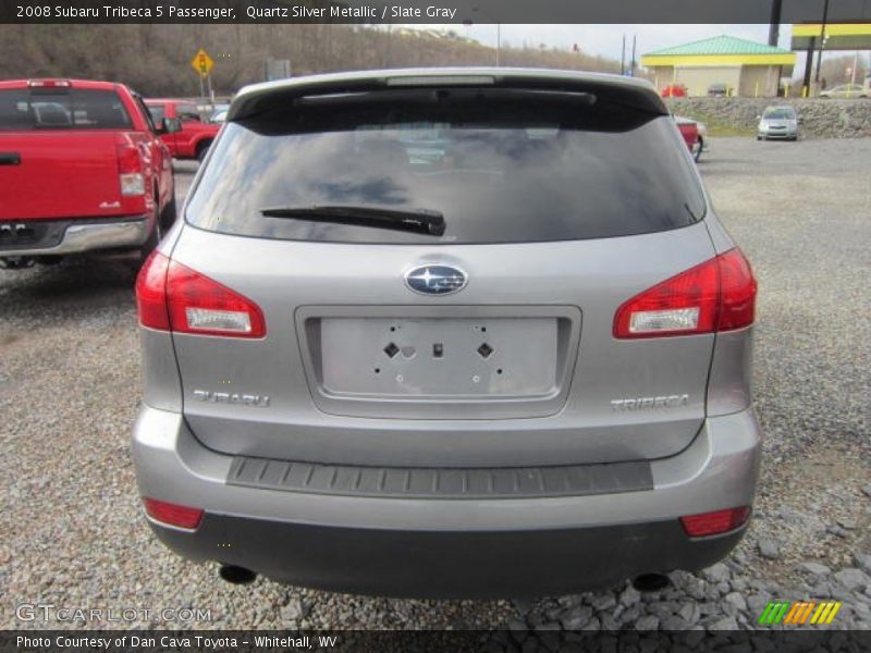 Quartz Silver Metallic / Slate Gray 2008 Subaru Tribeca 5 Passenger