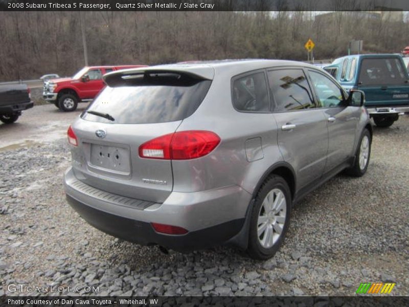 Quartz Silver Metallic / Slate Gray 2008 Subaru Tribeca 5 Passenger