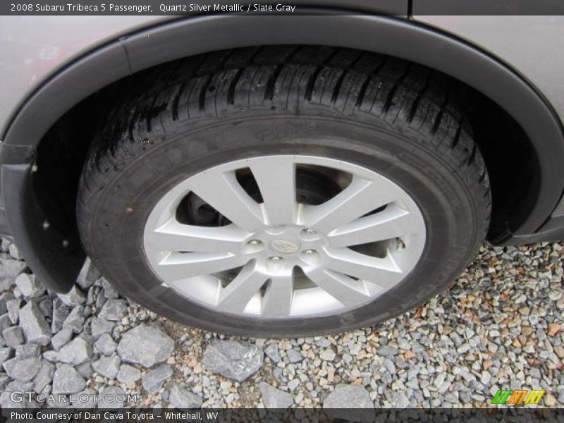 Quartz Silver Metallic / Slate Gray 2008 Subaru Tribeca 5 Passenger