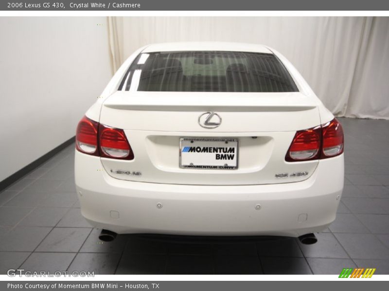 Crystal White / Cashmere 2006 Lexus GS 430