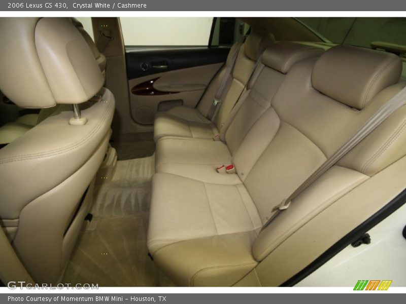 Rear Seat of 2006 GS 430