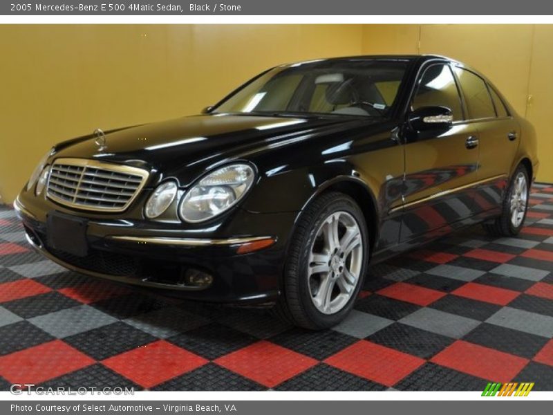 Black / Stone 2005 Mercedes-Benz E 500 4Matic Sedan