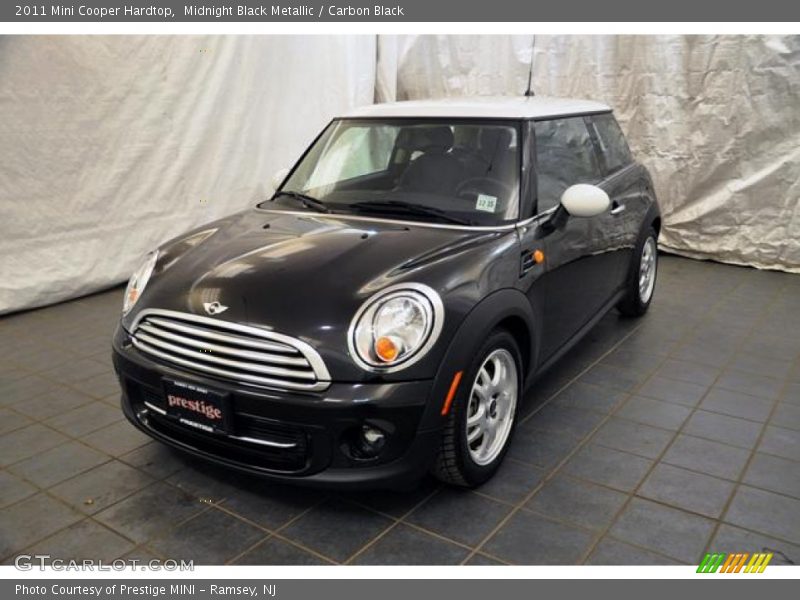 Midnight Black Metallic / Carbon Black 2011 Mini Cooper Hardtop