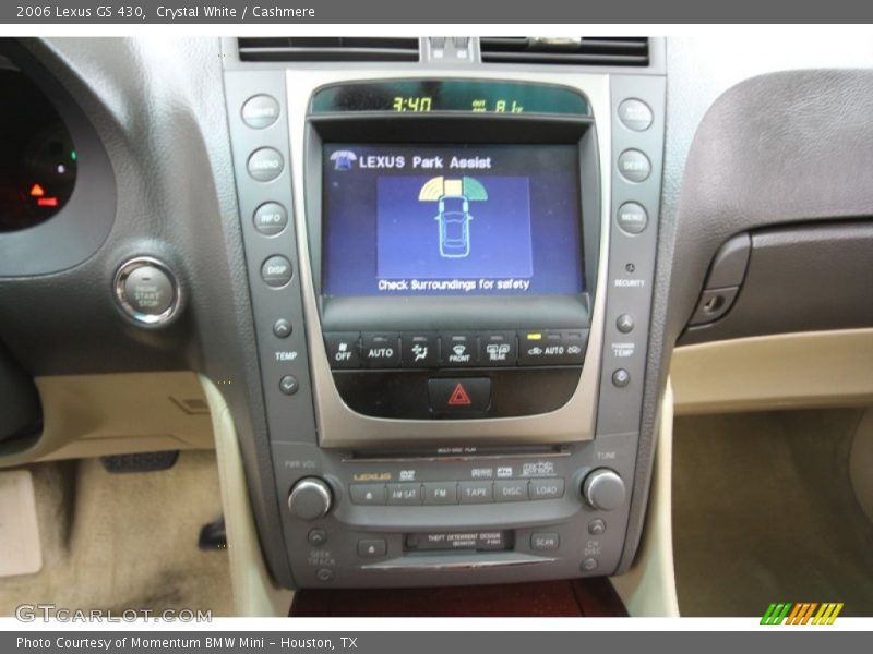 Crystal White / Cashmere 2006 Lexus GS 430