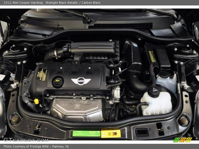 Midnight Black Metallic / Carbon Black 2011 Mini Cooper Hardtop